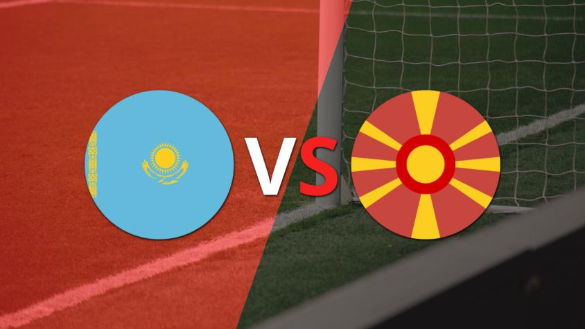 UEFA - Eliminatorias: Kazajistán vs Macedonia del Norte Grupo J - Fecha 4