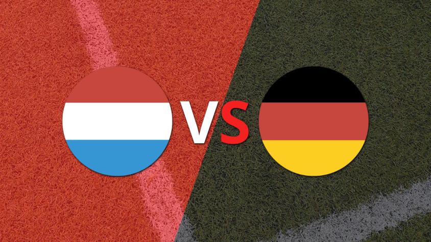 Luxemburgo y Alemania se miden por la fecha 5 del grupo A
