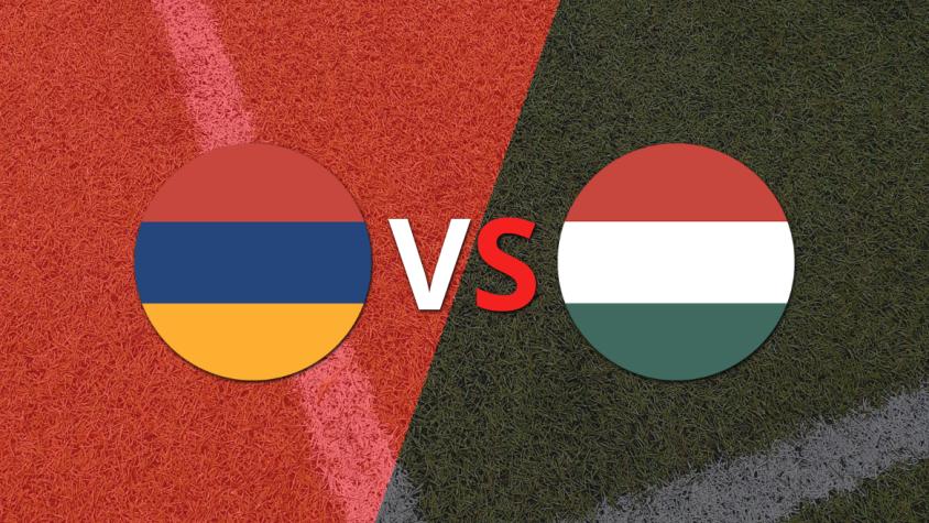 Armenia y Hungría se miden por la fecha 5 del grupo F
