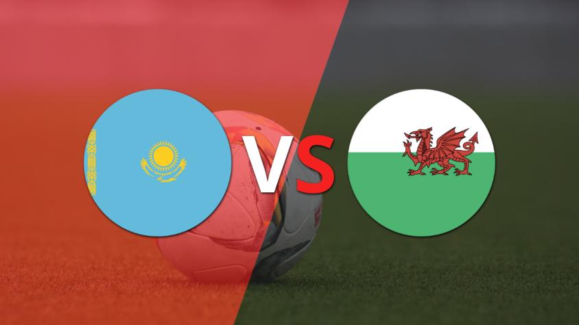EN VIVO: Kazajistán y Gales, sin ventajas en el comienzo: 0-0