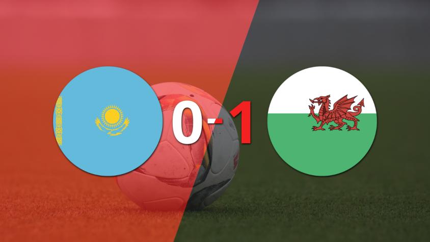 Gales se quedó con la victoria 1-0 ante Kazajistán en el estadio Astana Arena