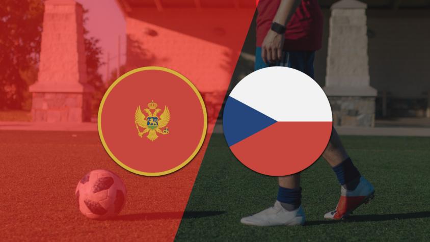 EN VIVO: República Checa se va al descanso con una victoria parcial 1-0 sobre Montenegro