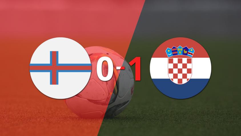 Croacia se quedó con el triunfo 1-0 ante Islas Feroe con un gol de Andrej Kramaric