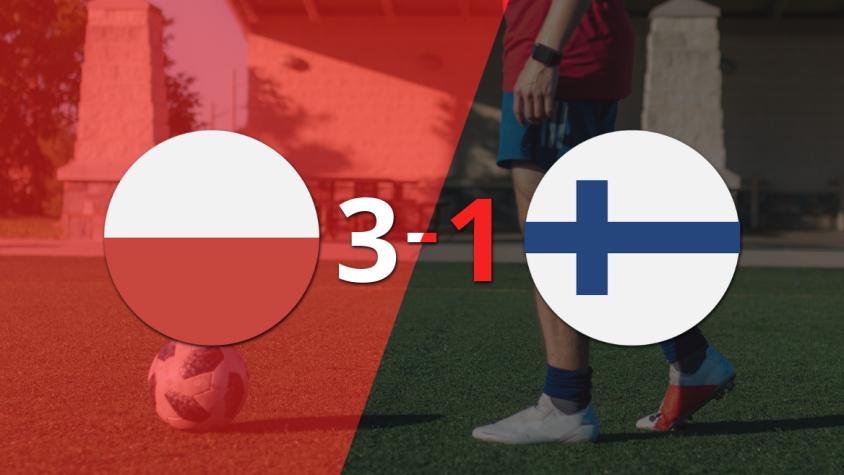 Polonia paseó a Finlandia y selló su triunfo 3 a 1