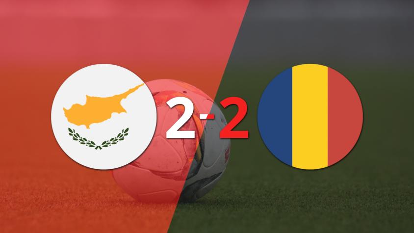 Doblete de Denis Dragus en el empate a 2 entre Rumania y Chipre