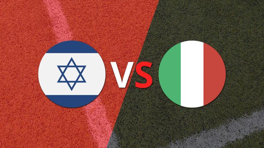 EN VIVO: ¡Final del primer tiempo! Israel e Italia empatan 1-1