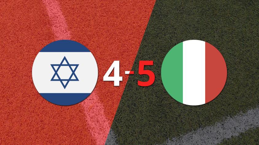 Moise Kean anota doblete en la victoria por 5 a 4 de Italia sobre Israel
