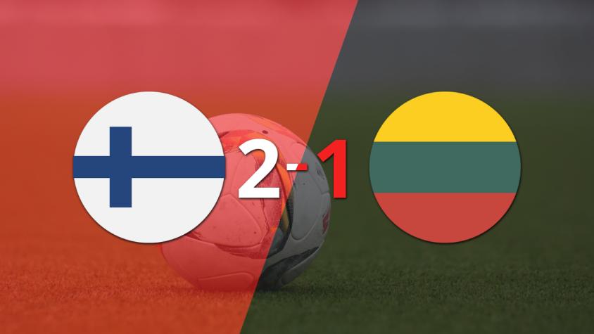 Finlandia supera por 2-1 a Lituania tras dar vuelta el partido