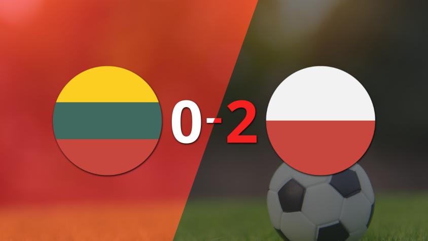 Polonia da un golpe de autoridad venciendo a Lituania por 2 a 0