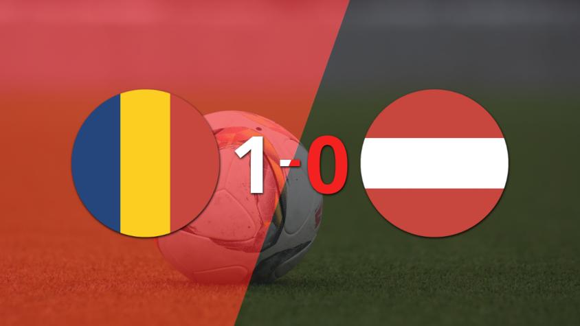 Apretada victoria de Rumania frente a Austria con un gol agónico