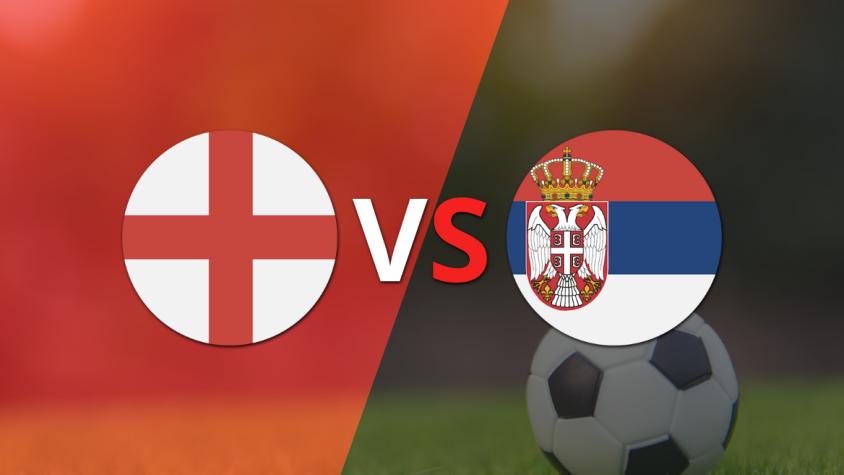 Inglaterra y Serbia se encuentran en la fecha 9 del grupo K