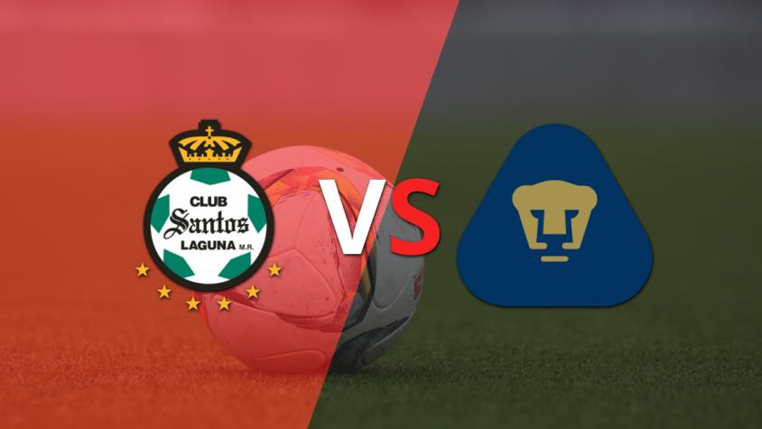 Santos Laguna y Pumas UNAM se disputan el primer juego del torneo