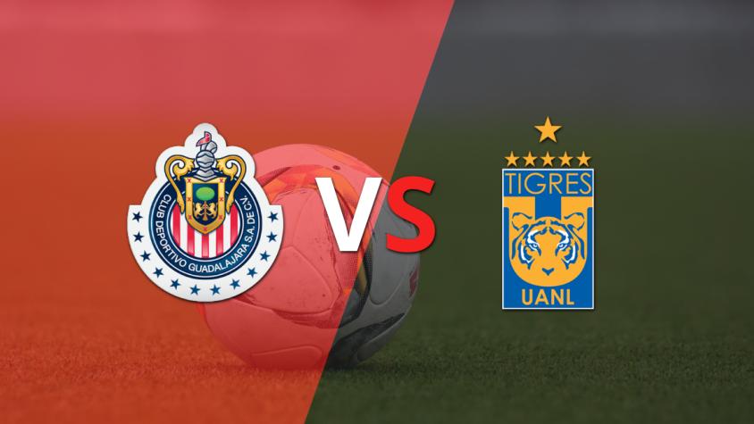 EN VIVO: Chivas y Tigres, sin ventajas en el comienzo: 0-0