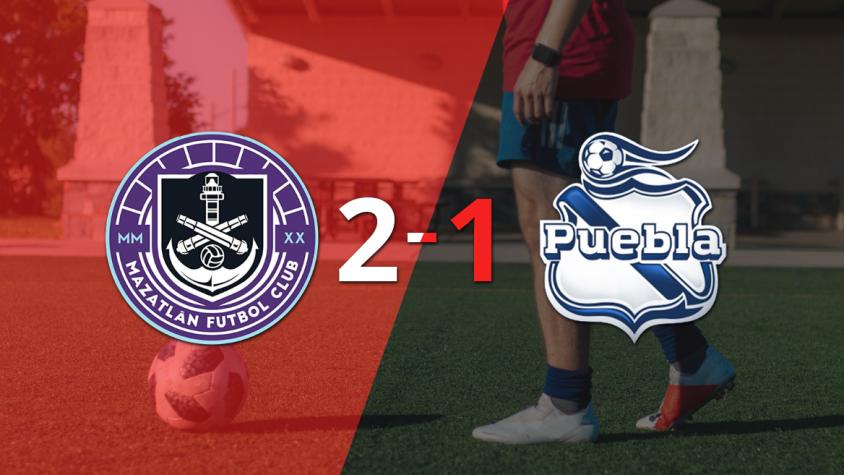 Mazatlán asegura la victoria al vencer 2-1 a Puebla