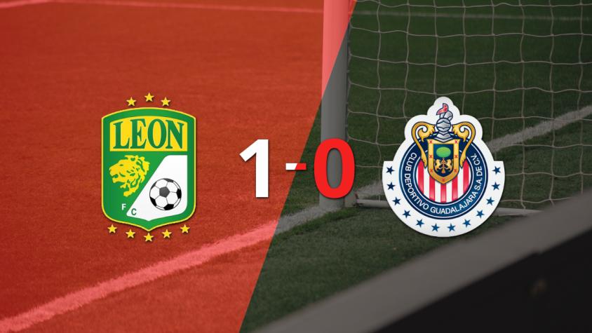 Chivas perdió 1-0 ante León por un penal