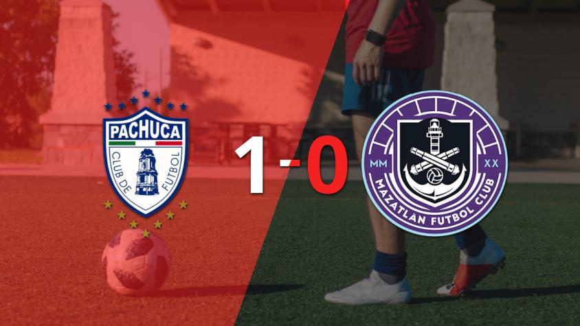 Mazatlán no pudo con Pachuca y cayó 1-0 por un gol agónico