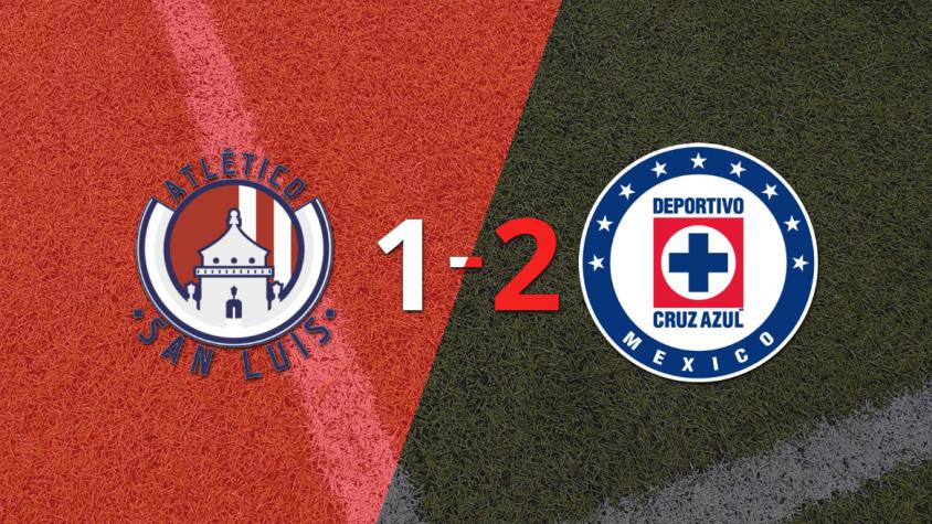 Atl. de San Luis sufrió una amarga derrota ante Cruz Azul, cayendo por 2 a 1 con un gol agónico