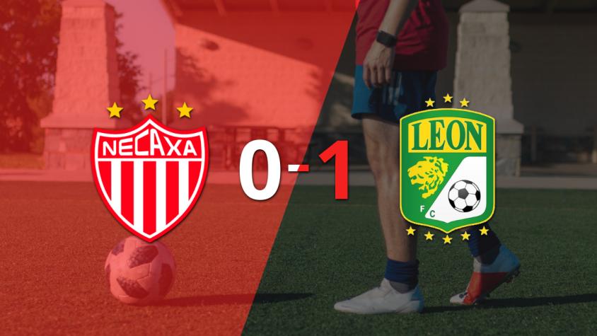 A León no le sobró nada, pero venció a Necaxa por 1 a 0