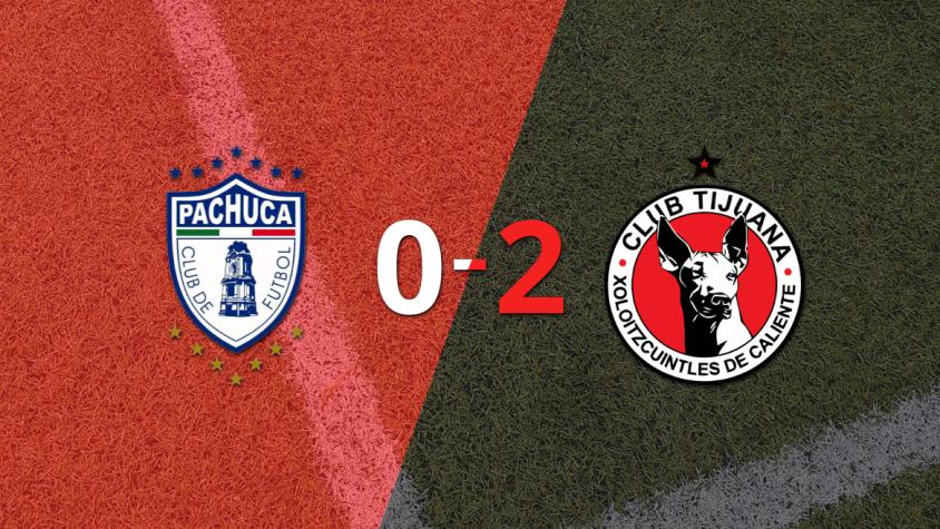 Tijuana no da tregua y gana por 2 a 0 sobre Pachuca