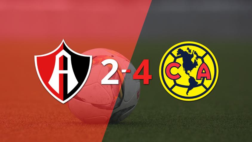 Atlas cayó por 4 a 2 con Club América