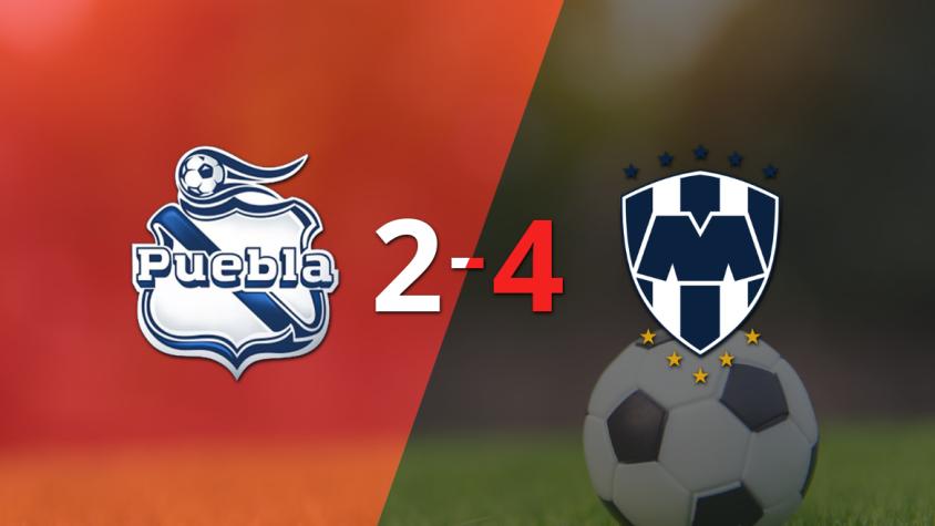 Triunfo de CF Monterrey ante Puebla con hat-trick de Sergio Canales