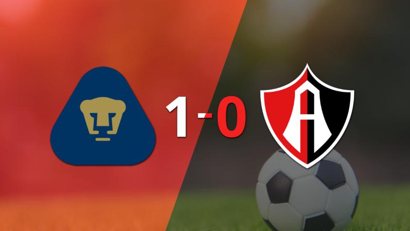 Pumas UNAM derrotó 1-0 a Atlas con un gol agónico de Aaron Ramsey