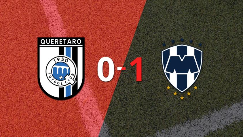 Con gol de Germán Berterame, CF Monterrey se impuso 1 a 0 ante Querétaro