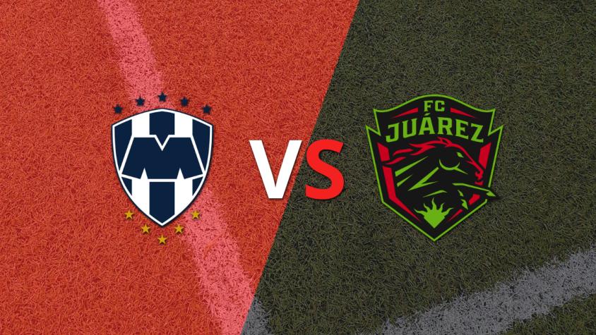 EN VIVO: CF Monterrey es superior a FC Juárez y lo vence por 4-1