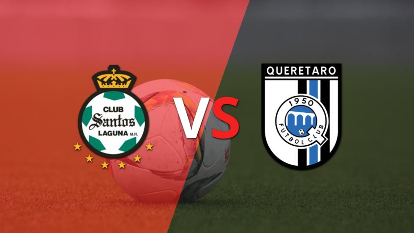 EN VIVO: Santos Laguna busca ampliar la ventaja 2-0 sobre Querétaro en el segundo tiempo