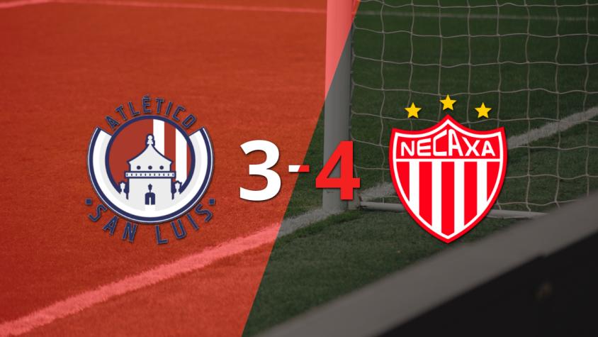 Atl. de San Luis cayó ante Necaxa con un gol agónico, a pesar del doblete de João Pedro Galvão