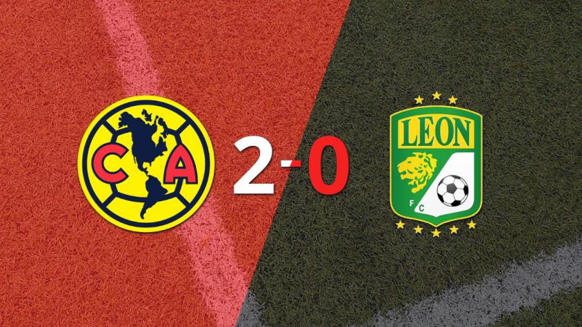Club América deja a León en cero con un triunfo 2-0