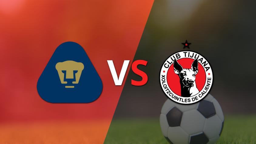 Pumas UNAM y Tijuana se encuentran en la fecha 16