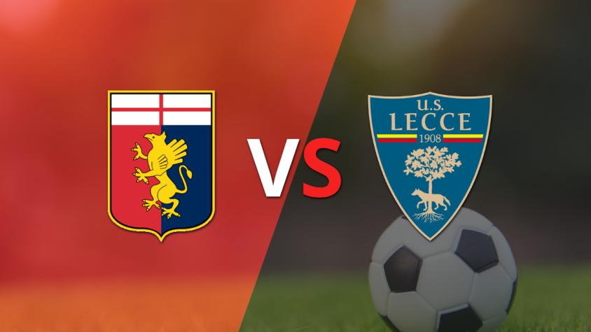 EN VIVO: Con un empate 0-0 se jeuga el segundo tiempo entre Genoa y Lecce