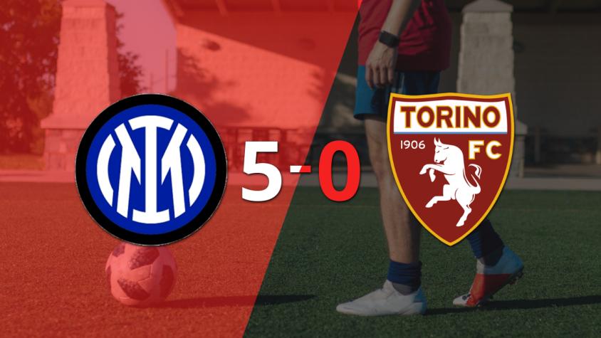 Inter derrotó sin complicaciones a Torino con doblete de Marcus Thuram