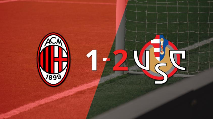 Milan se quedó con las manos vacías ante Cremonese y perdió por 2 a 1