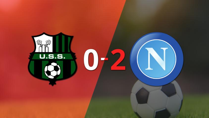 Con dos tantos, Napoli derrotó a Sassuolo en su casa