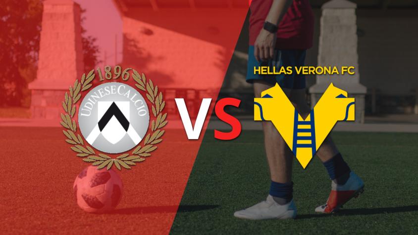 Udinese y Hellas Verona juegan su primer encuentro