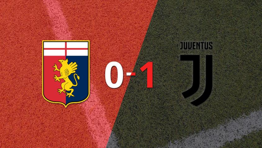 Con gol de Dusan Vlahovic, Juventus se impuso 1 a 0 ante Genoa