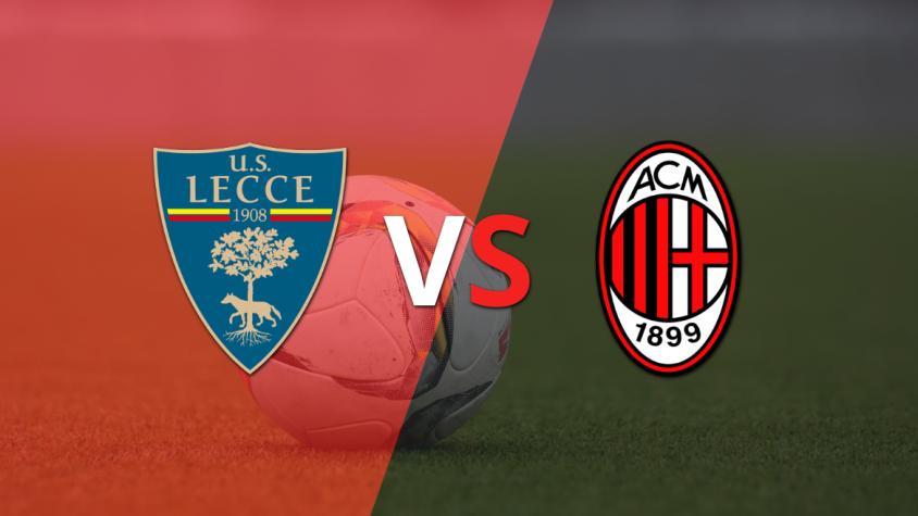 Lecce se enfrentará ante Milan por la fecha 2