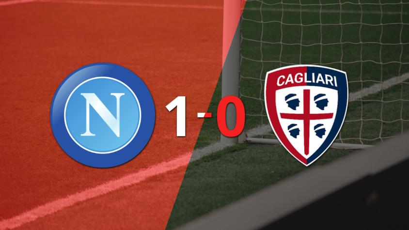 Cagliari perdió 1-0 ante Napoli por un gol agónico