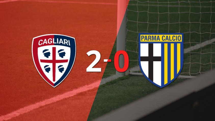Cagliari le ganó como anfitrión a Parma por 2-0