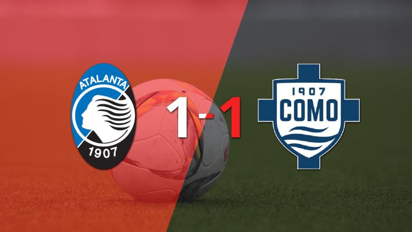 Reparto de puntos en el empate a uno entre Atalanta y Como 1907