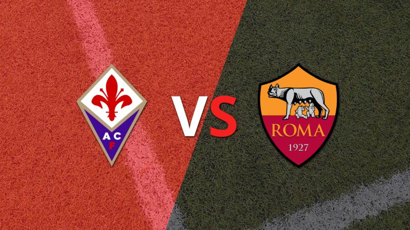 EN VIVO: Moise Kean había adelantado a Fiorentina, al minuto 13. Ahora, Roma dió vuelta el marcador gracias a Matías Soulé (21' 1T) y Bryan Cristante (29' 1T) y se impone 2 a 1.