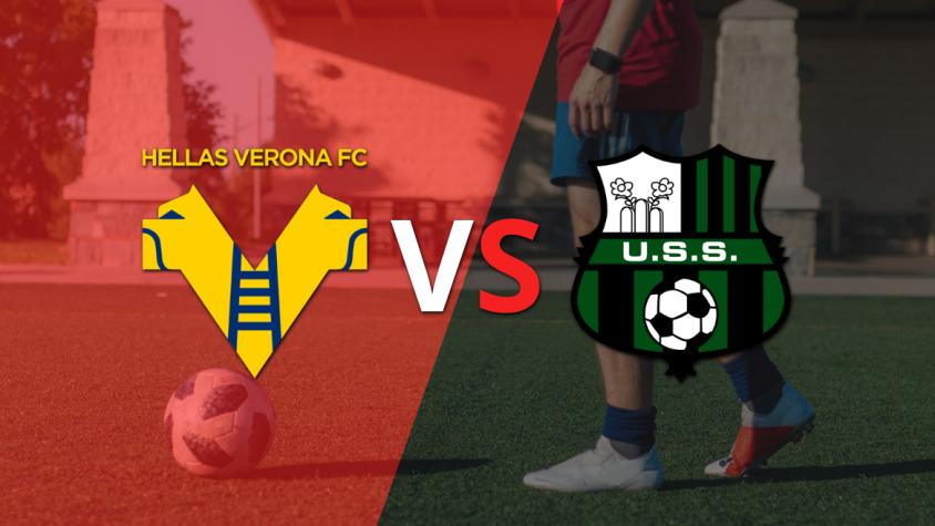 EN VIVO: 0-0: Sin goles se van al entretiempo Sassuolo y Hellas Verona