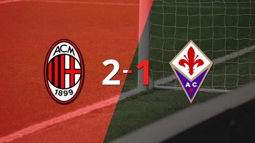 Milan remonta el partido con Fiorentina y sella el triunfo 2 a 1 con un gol agónico