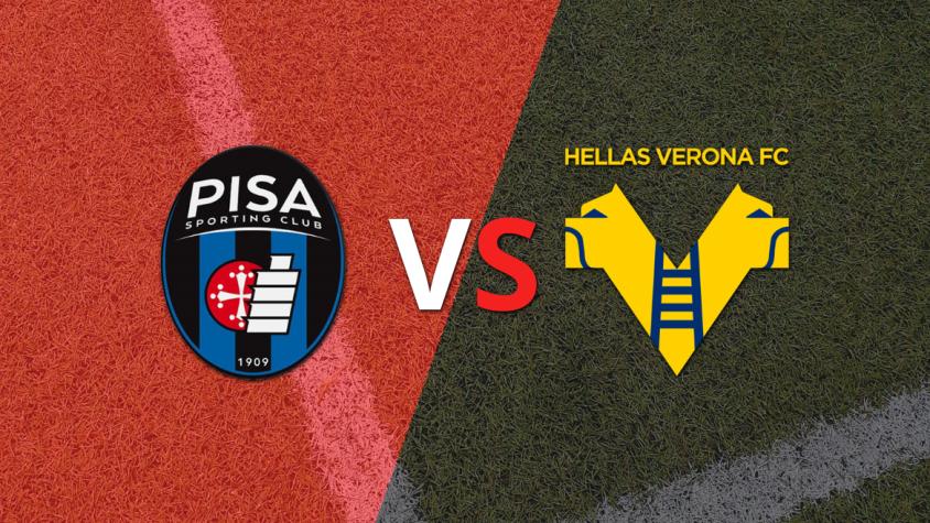 EN VIVO: Pisa y Hellas Verona siguen igualados 0-0 en el segundo tiempo