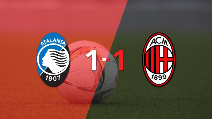Reparto de puntos en el empate a uno entre Atalanta y Milan