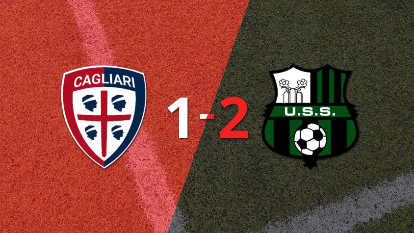 Sassuolo castigó a Cagliari con una victoria por 2 a 1