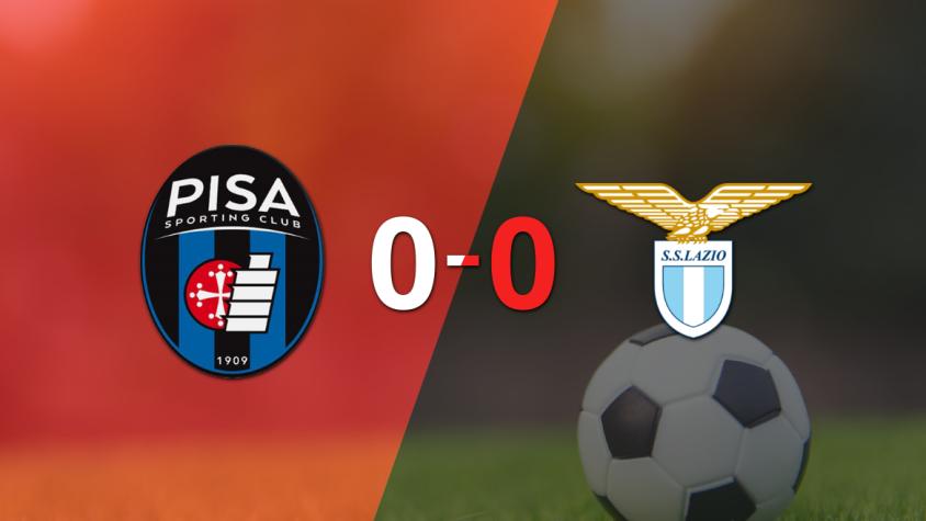 Pisa y Lazio empataron sin goles