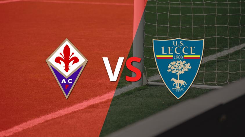 Se enfrentan Fiorentina y Lecce por la fecha 10